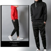 Повседневные спортивные толстовки для бега, мужские костюмы, игровые мужские запонки, два предмета, пуловер с длинными рукавами, спортивный костюм, теплый