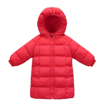 

2020 New Winter Children's Long Jackets Down Jacket outerwear Clothes Baby girls boys Thick Snowsuit parka Kids windbreaker coat