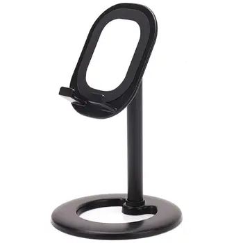 

Phone Stand Multifunctional Metal Desktop Stand with Makeup Mirror for Live Broadcast Telescopic Flat Stand
