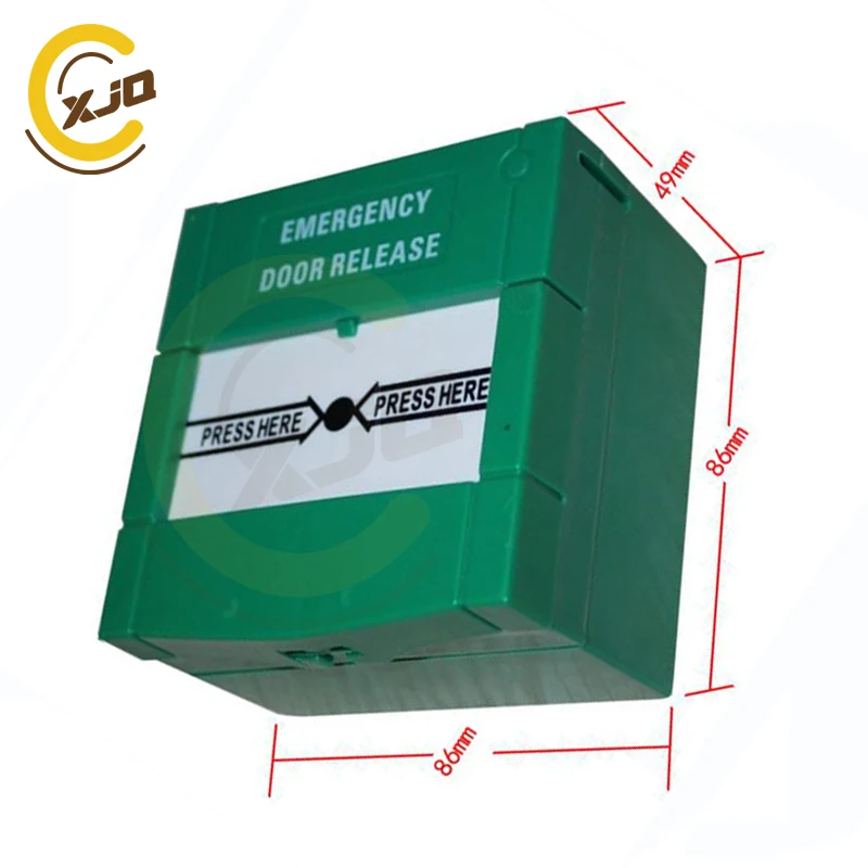 XJQ Resettable Emergency Exit Release Glass Break Fire Alarm switch Door Release Urgent Button Exit Switch