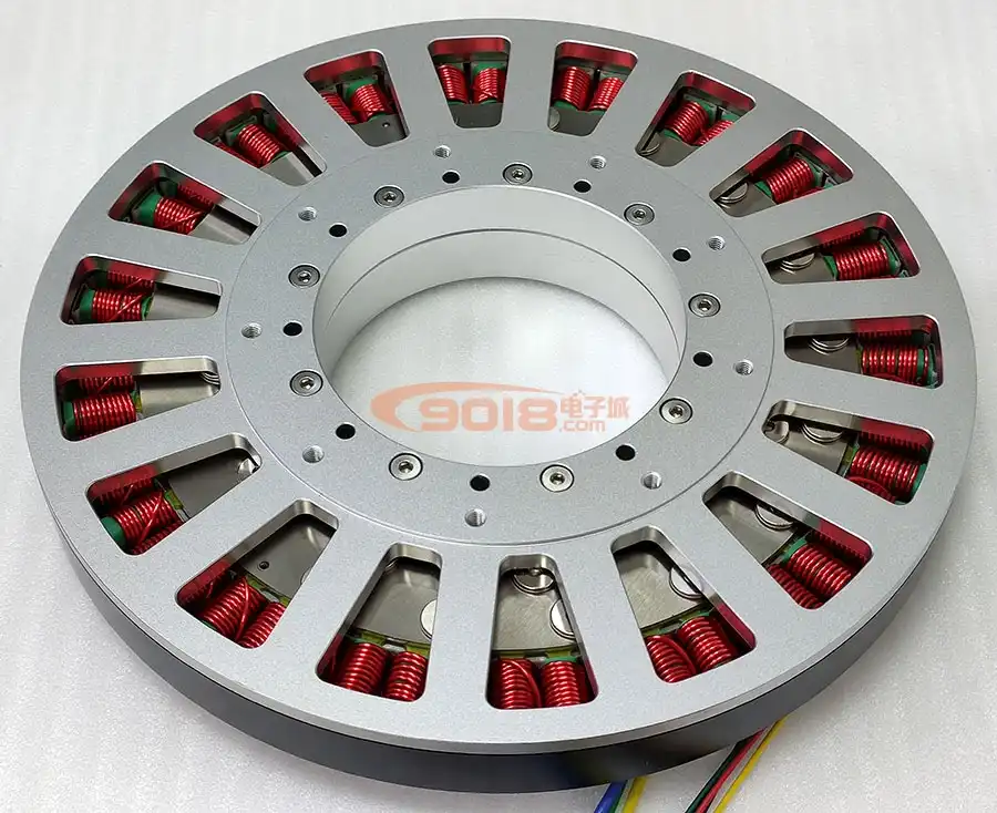 18N20P DC24V 100W disc permanent three phase brushless DC motor