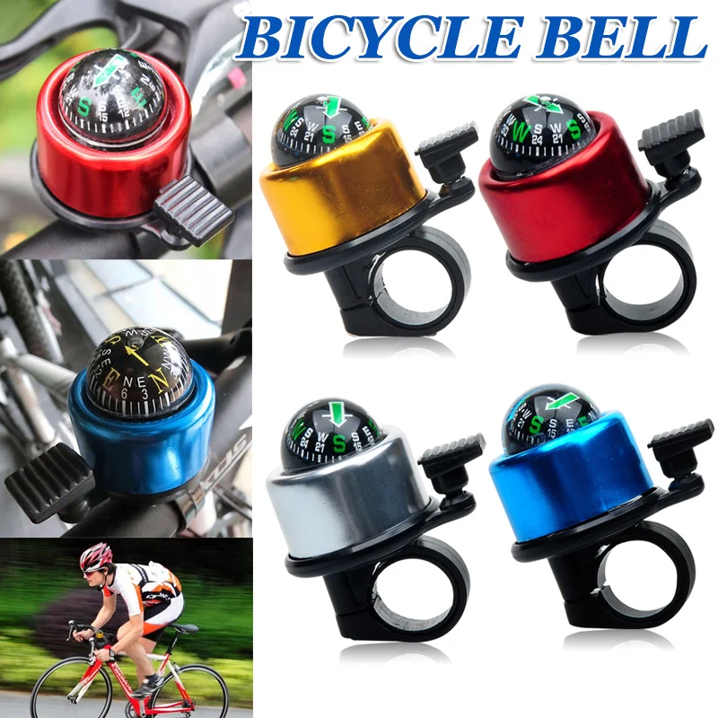 

Aluminum Alloy Bicycle Bell Ring Lovely Kid Compass Mini Cartoon Compass Ring Bell For Cycling Bicycle Bike Bell Ride Horn Alarm