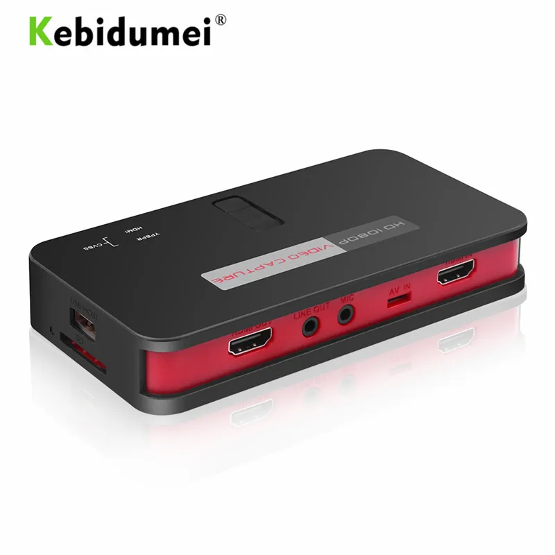 EZCAP 284 1080P HD игра видеозахвата HDMI коробка захват для xbox PS3 PS4 ТВ медицинский онлайн видео прямая трансляция видео Recorde