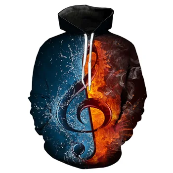 

water fire hoodie men 3d print hoody/shirts/pants harajuku casual shorts funny streetwear hip hop novelty note hooded sweashirts