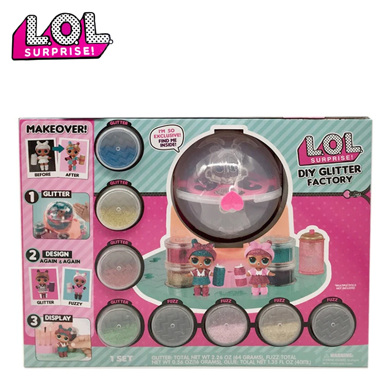 

LOL Surprise Dolls Original Play House Doll Anime Figures DIY Glitter Factory Baby Dolls Capsule Toys for Girls Birthday Gifts