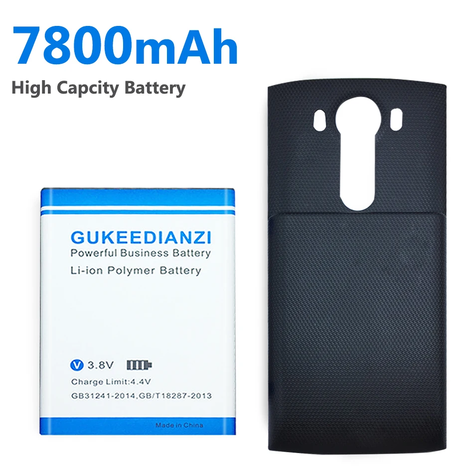 GUKEEDIANZI BL-45B1F мобильный телефон Li-Ion сменная батарея 7800mAh для LG V10 H961N F600 H900 H901 VS990 H968 |