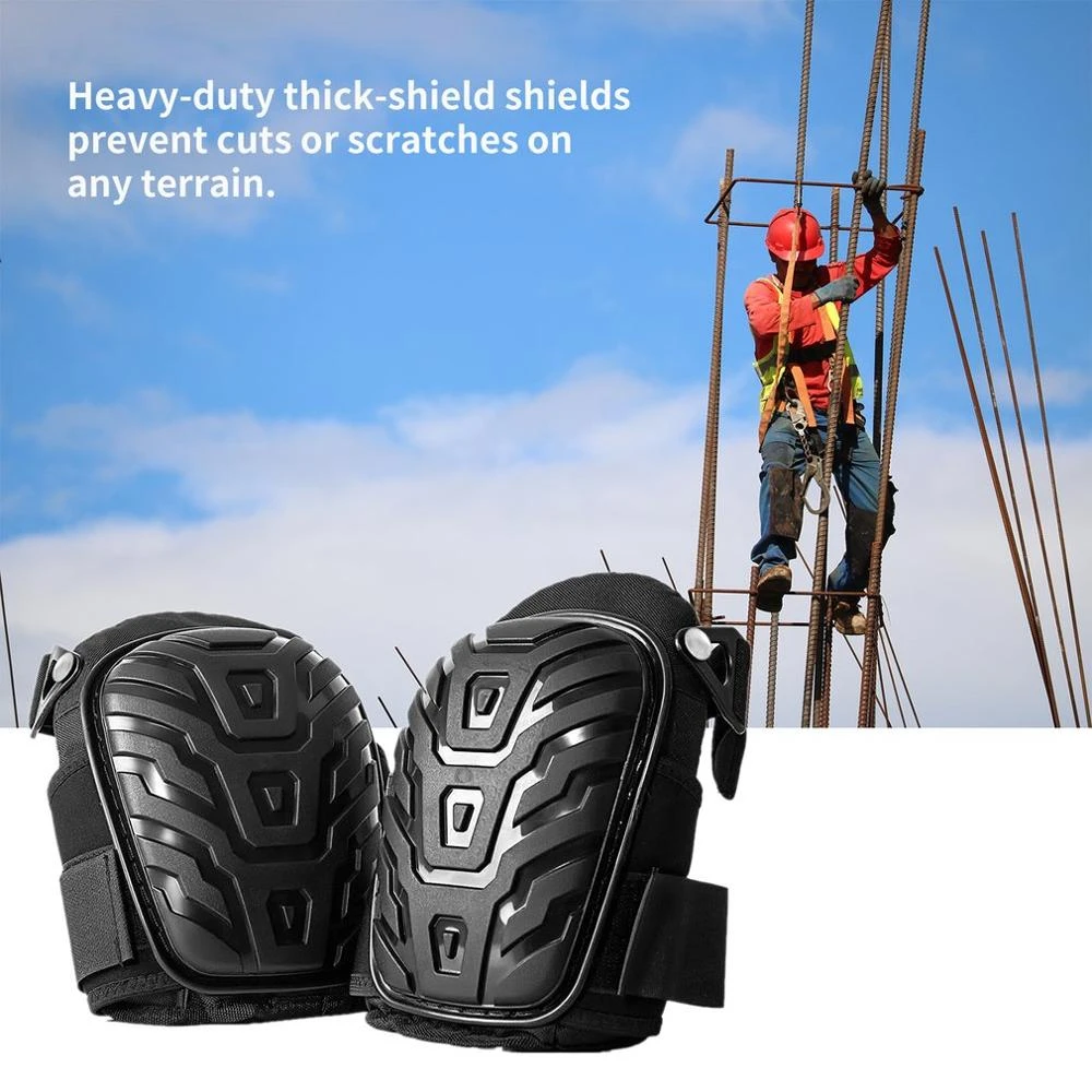 3m chemical odor valved respirator 1 Pair Professional Knee Pads with Adjustable Straps Safe EVA Gel Cushion PVC Shell Knee Pads for Heavy Duty Work fall protection harness