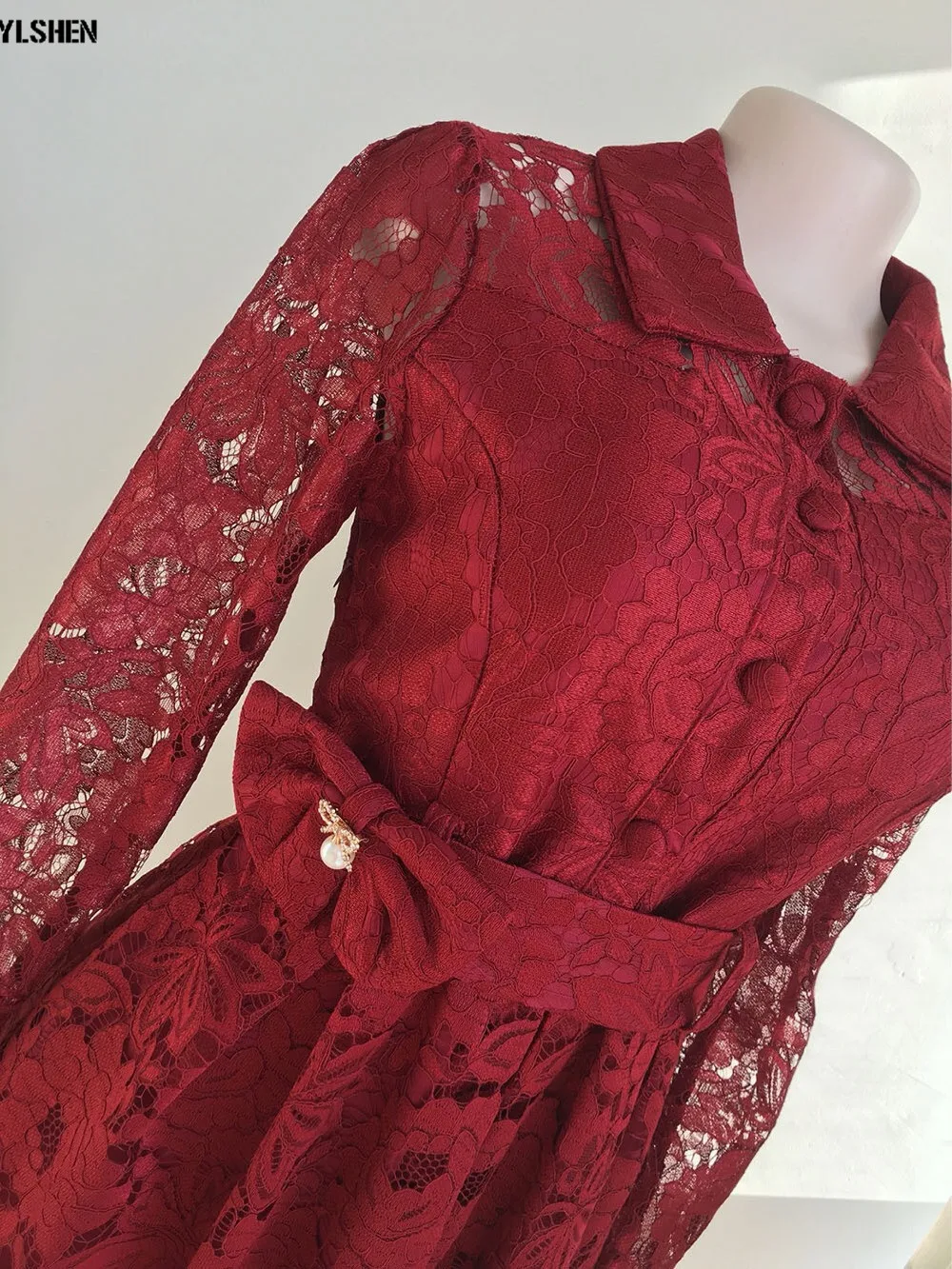 Fashion Lace African Dresses for Women Dashiki Style African Clothes Ankara Long Dress Robe Africaine Femme 2019 Ladies Outfit 09