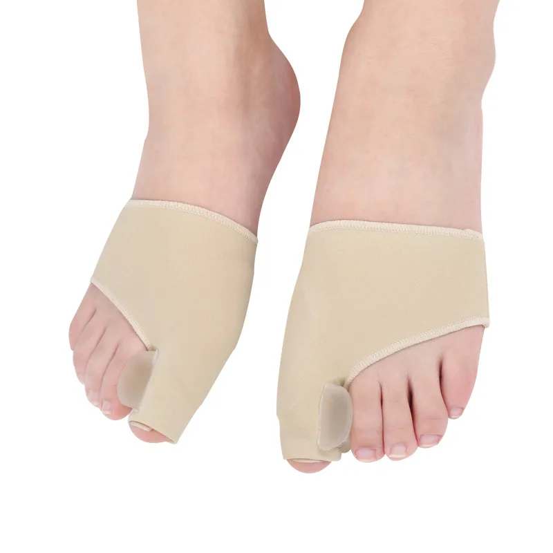 1Pair Big Bone Orthopedic Bunion Correction Pedicure Socks Silicone Hallux Valgus Corrector Braces Toes Separator Feet Care Tool