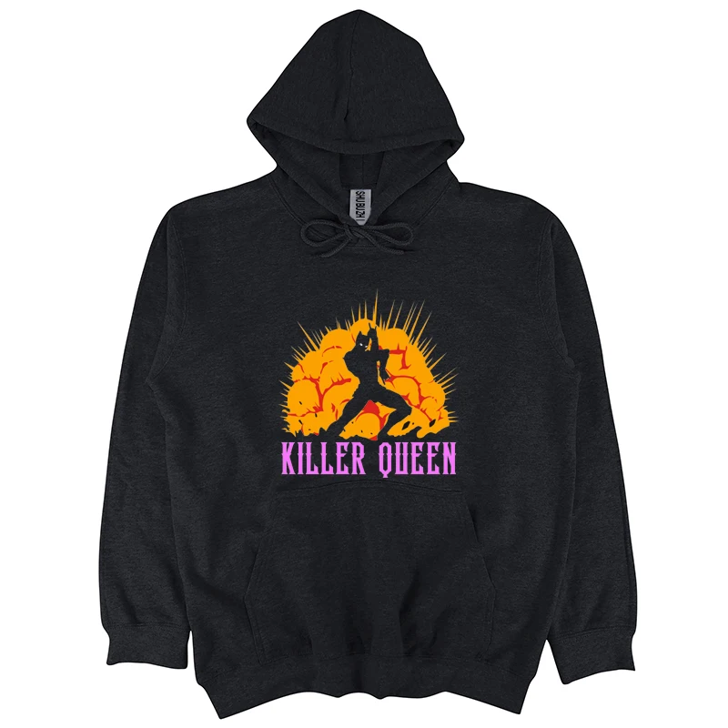 Killer queen толстовки для мужчин Jojo Необычные приключения одежда высокого качества Новинка Толстовка брендовая куртка sbz8450