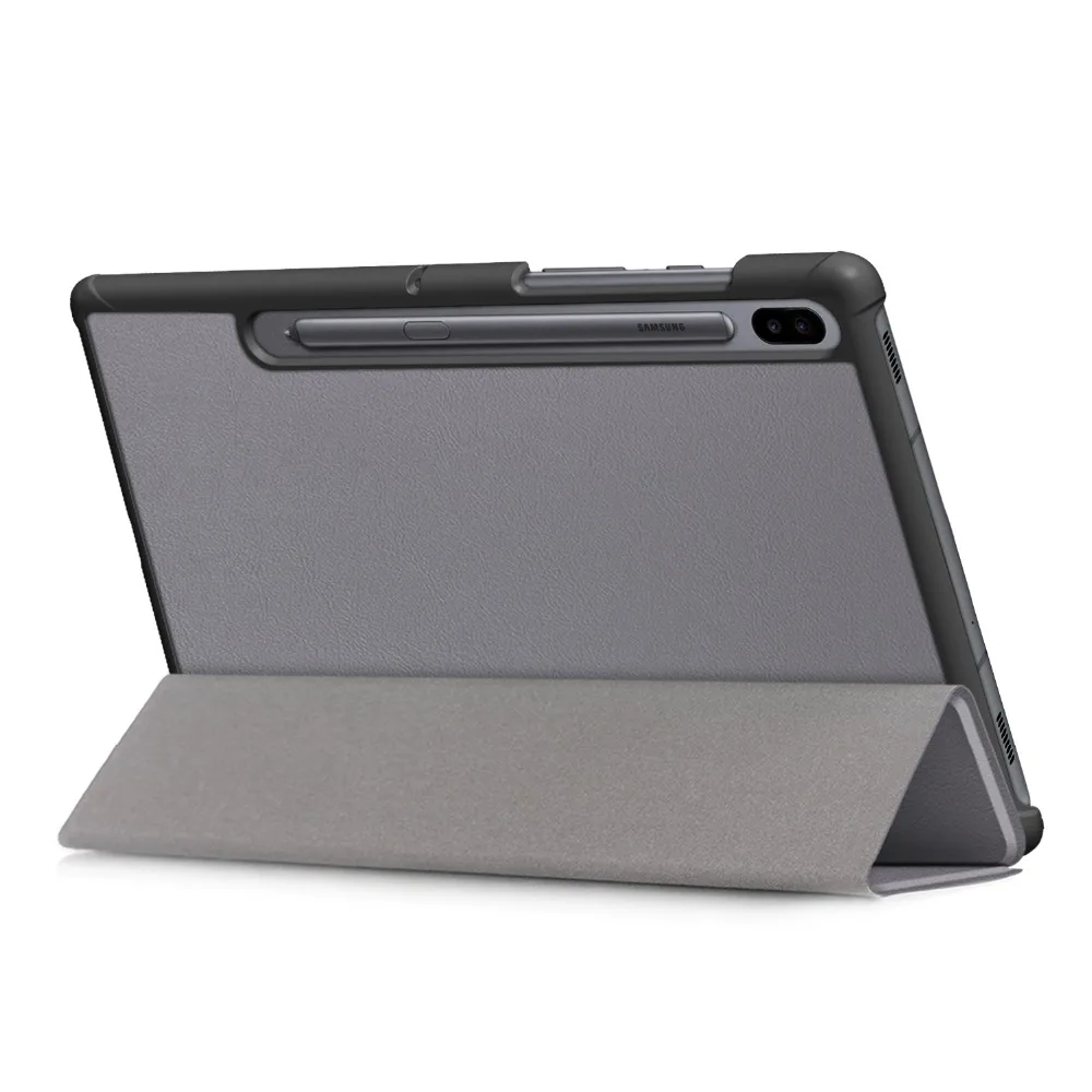 GLIGLE Тонкий чехол для samsung Galaxy Tab S6 10,5 SM-T860 SM-T865 чехол для samsung Tab S6 10,5 чехол+ стилус+ пленка для экрана