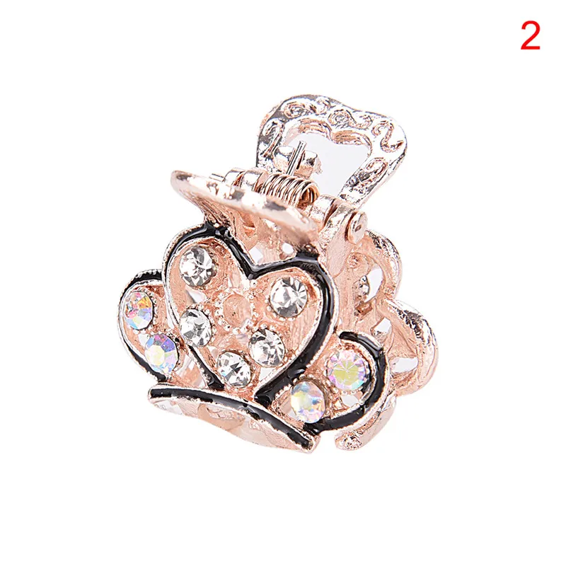 2 Мини-бабочка заколка для волос заколки для волос шпильки для волос с жемчугом для женщин мини-заколка для волос зажим для волос Краб аксессуары для волос - Цвет: 2
