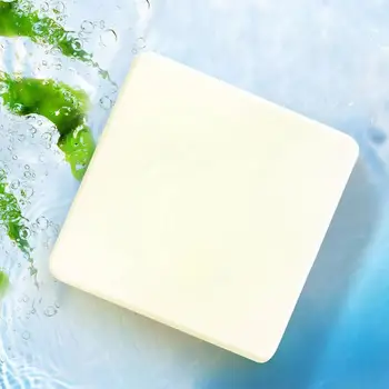 

Soap Lovely goblin Natural Goats Milk Soap Bar Acne Treatment Sea Salt Soap Face 2020 Bath Shower sea salt mite removal