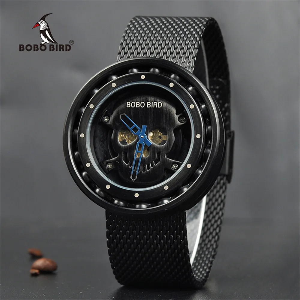 Продвижение BOBOBIRD часы стильные деревянные часы с хронографом деревянные кварцевые наручные часы Лучший подарок в коробке relogio masculino VQ18
