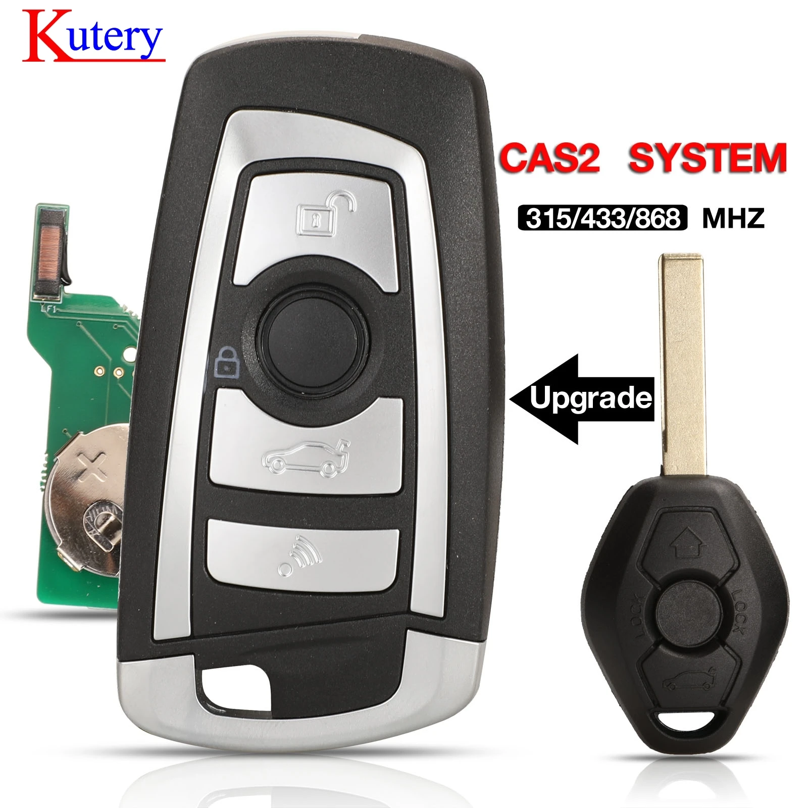 US $82.47 kutery 5PCS modified Car Remote Key for BMW CAS X3 X5 Z3 Z4 Z8 3567 E63 E60 Series Keyless Entry Transmitter CAS2 System
