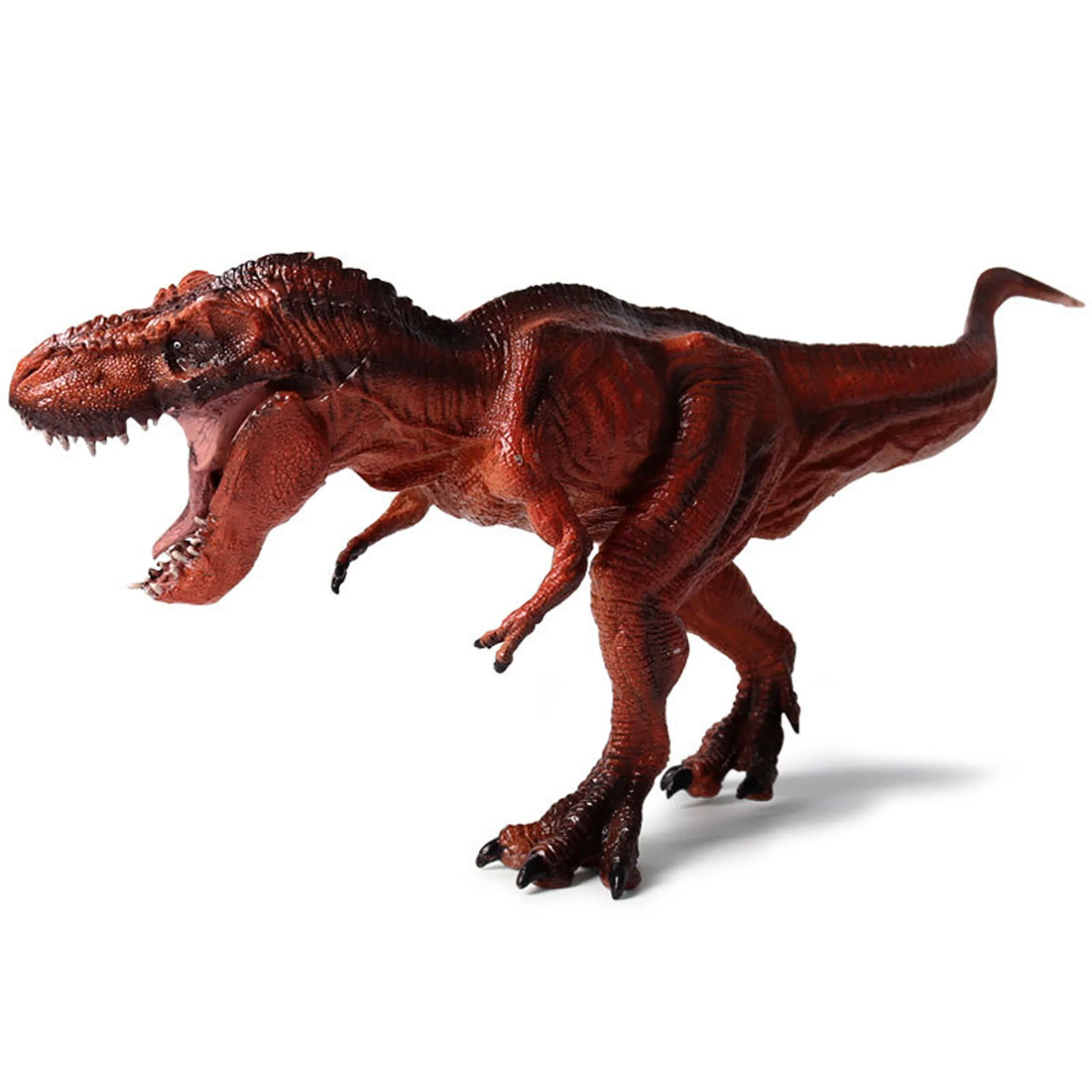1 шт., яркие красные яркие реалистичные модели T-rex, популярные гигантские динозавры, подарок для мужчин, лучшие детские игрушки для рождественской вечеринки, Декор