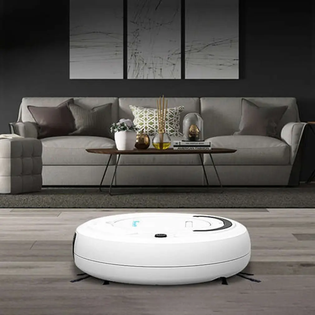 Tod-1800Pa Multifunctional Smart Floor Cleaner,3-In-1 Auto Rechargeable Smart Sweeping Robot Dry Wet Sweeping Vacuum Cleaner