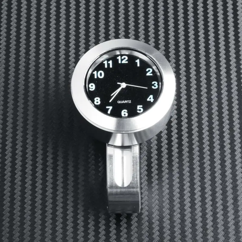 

1pcs 7/8 Inch Aluminum Motorcycle Handlebar Mount Clock Watch Dial Waterproof