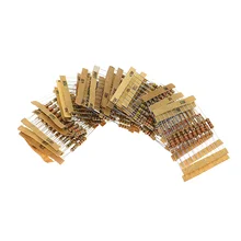 Kit de résistance 1W 300, 5% pièces, 30 types de résistance, 0.1 750 ohm