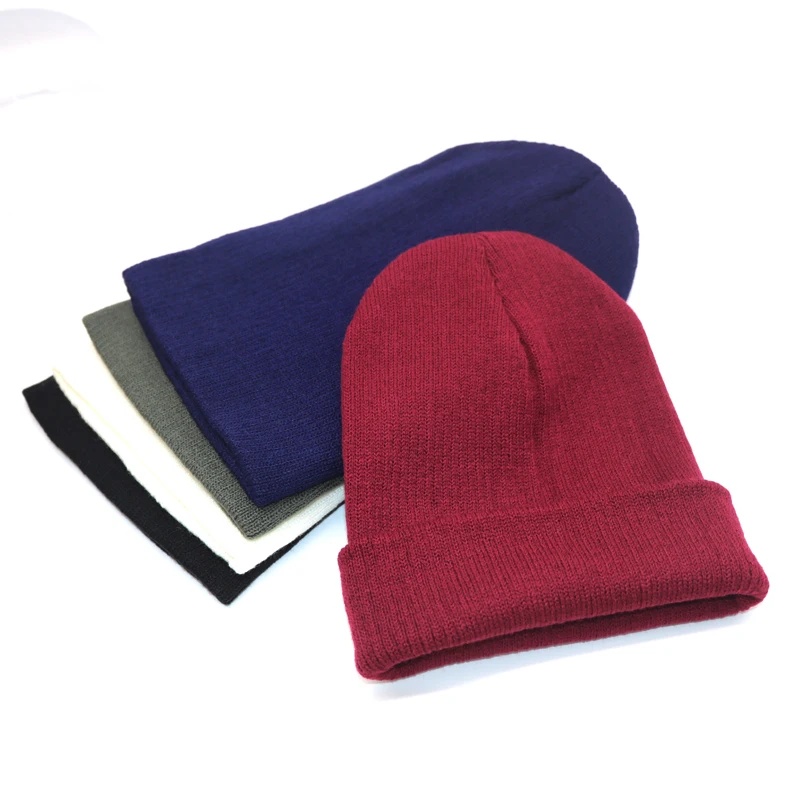 Зимние шапки для женщин Skullies Beanies Knittecd, хлопковая шапка для девочек, осенняя Женская шапочка, теплая шапка, Уличная Повседневная шапка