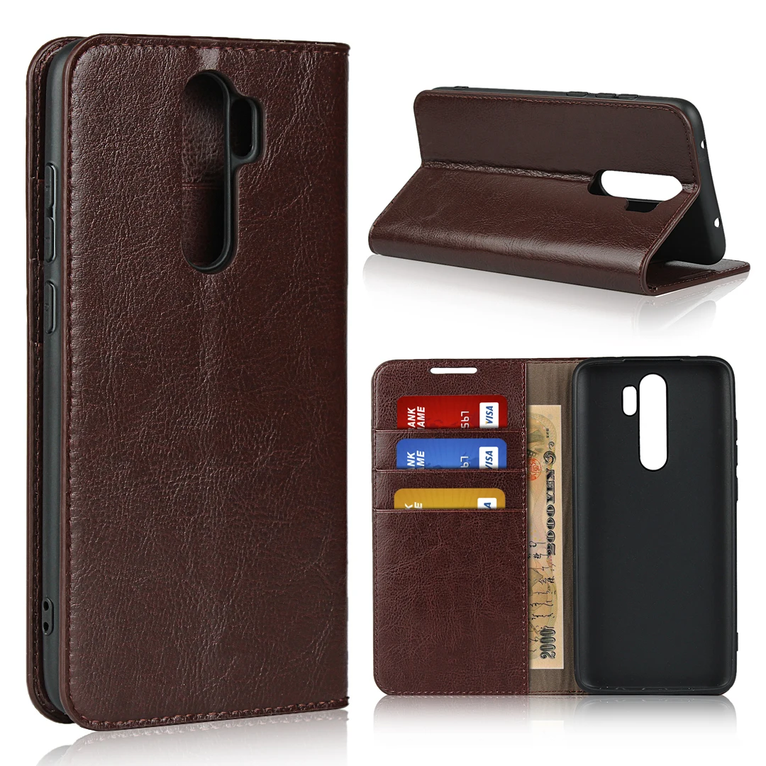 

Case For Xiaomi Redmi Note 8 Pro/ 7A / K20Pro/ Note7 Luxury Genuine Leather Wallet Case For Xiaomi Mi CC9 Compact Soft Slim Case