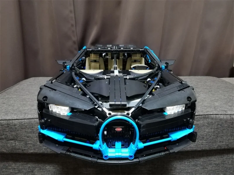 Lepinblocks technic Bugatti chiron синий гоночный автомобиль суперкар строительные блоки 42083 20086 игрушки 3625 шт