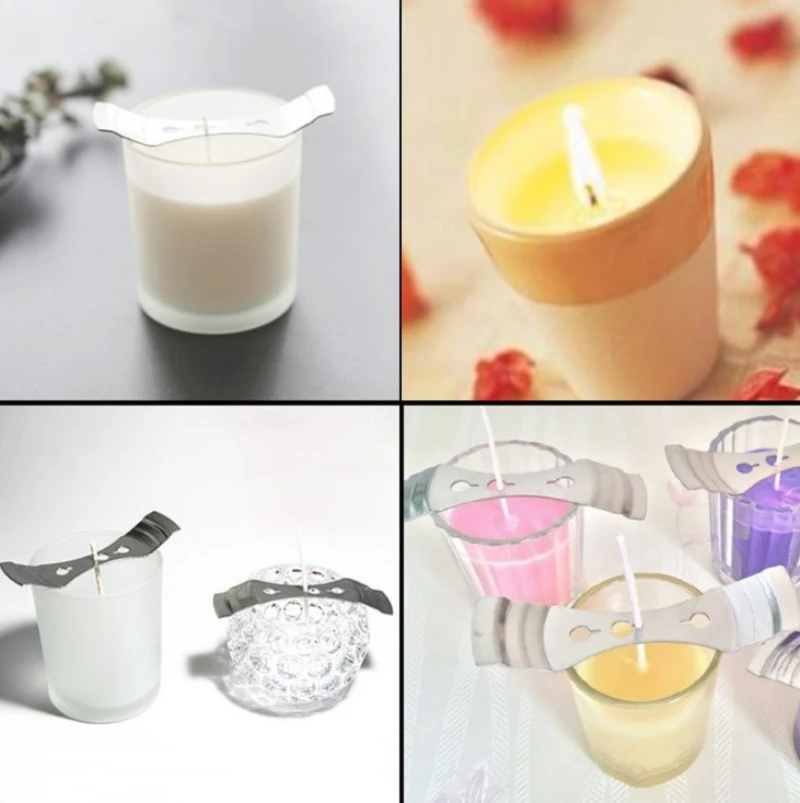 100pc Candle Wicks Smokeless Soy Wax Pure Cotton Core DIY Candle Making Household Woven Kerosene Lamp Candle Core Party Supplies