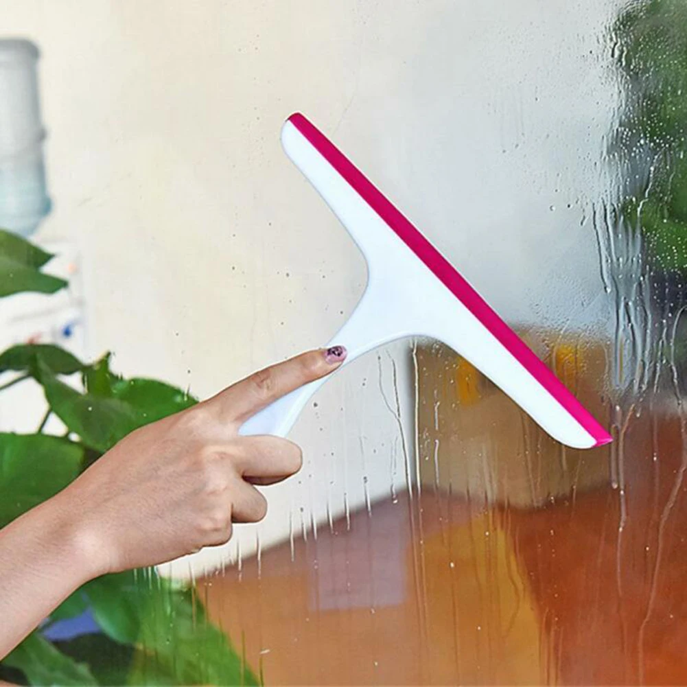 Glass Window Wiper Soap Cleaner Squeegee Shower Bathroom Mirror Cleaning Brush window cleaning brush window cleaner