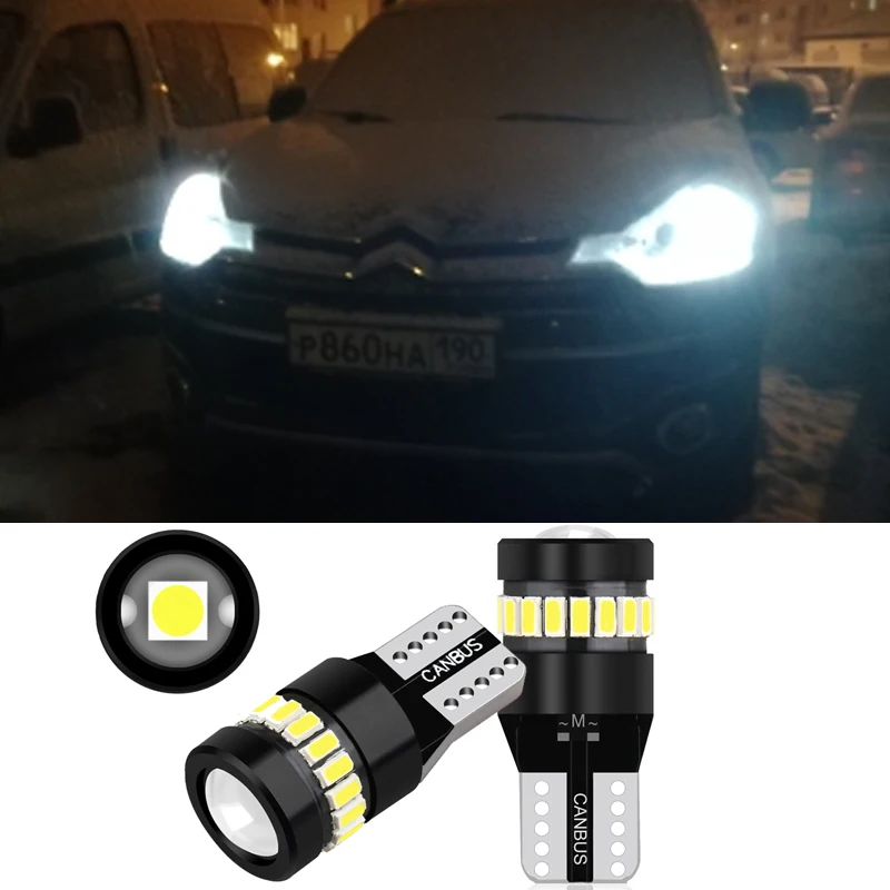 

2x Canbus W5W T10 194 LED Car Parking Side Maker Lights For Citroen C4 C5 C3 Berlingo Picasso C1 Saxo Xsara 2 1 C4L C8 DS3 DS5