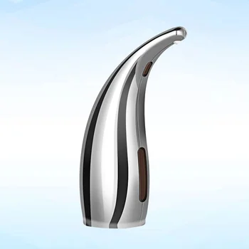 

White Soap dispenser Touchless Automatic ABS Soap Dispenser Motion Sensor Hand Free Dish Soap for Kitchen and Bathroom without B