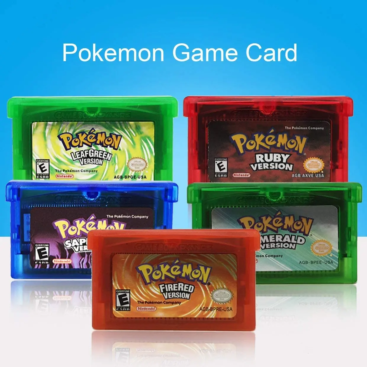 Игровой картридж серии Pokemon NDSL GB GBC GBM GBA SP для видеоигр Классическая игра