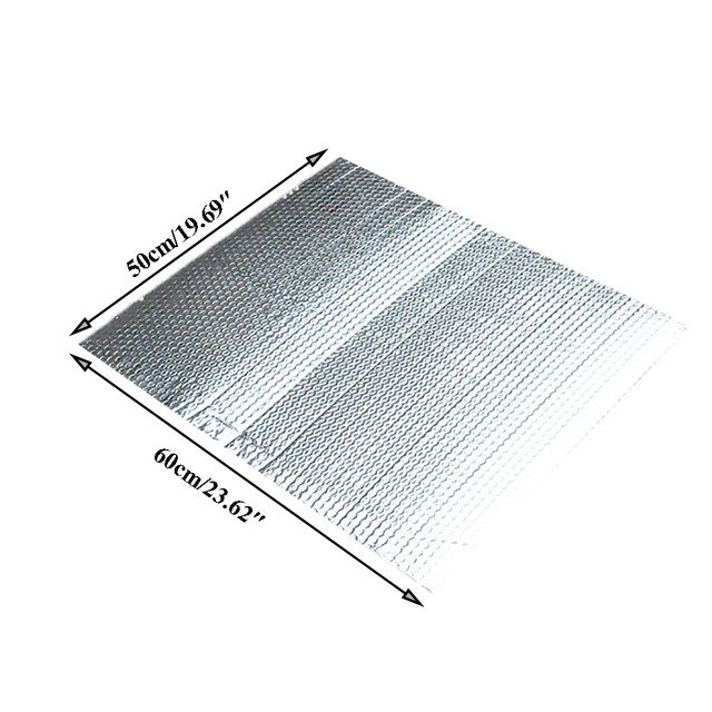 1Dcs Méhkas Fényvédő Hőszigetelés Alumínium Fólia Esőálló Fényvisszaverő Film Hűtőfedél Tapetum Lucidum Szerszámok Kaptár Sapka - Image 4