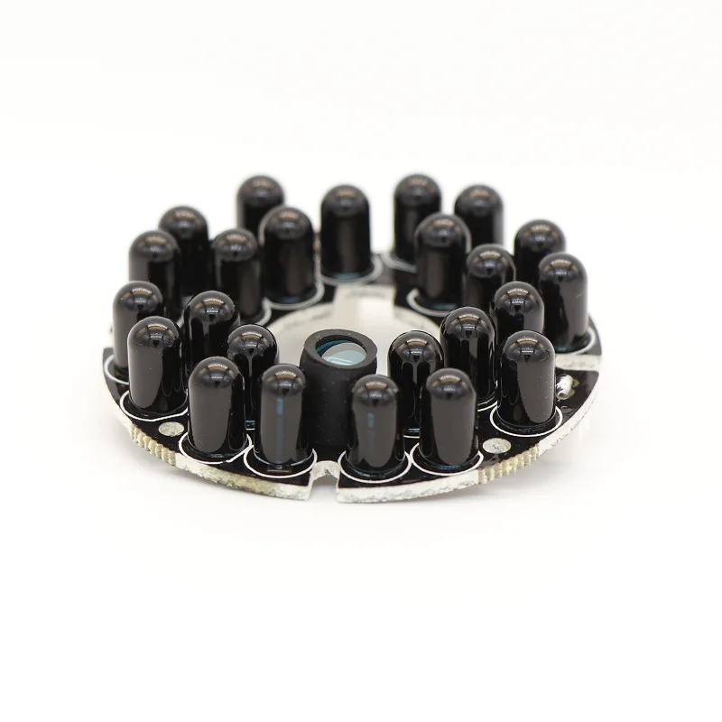 940nm 90 degrees Infrared LED board 24 Grain CCTV Accessories for Surveillance cameras night vision diameter 44mm