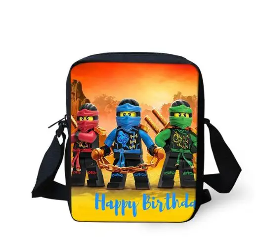 photo color Игра Ninjago сумка для мальчиков через плечо школьные принадлежности Школьные принадлежности сумки для покупок Mochila Infantil - Цвет: photo color