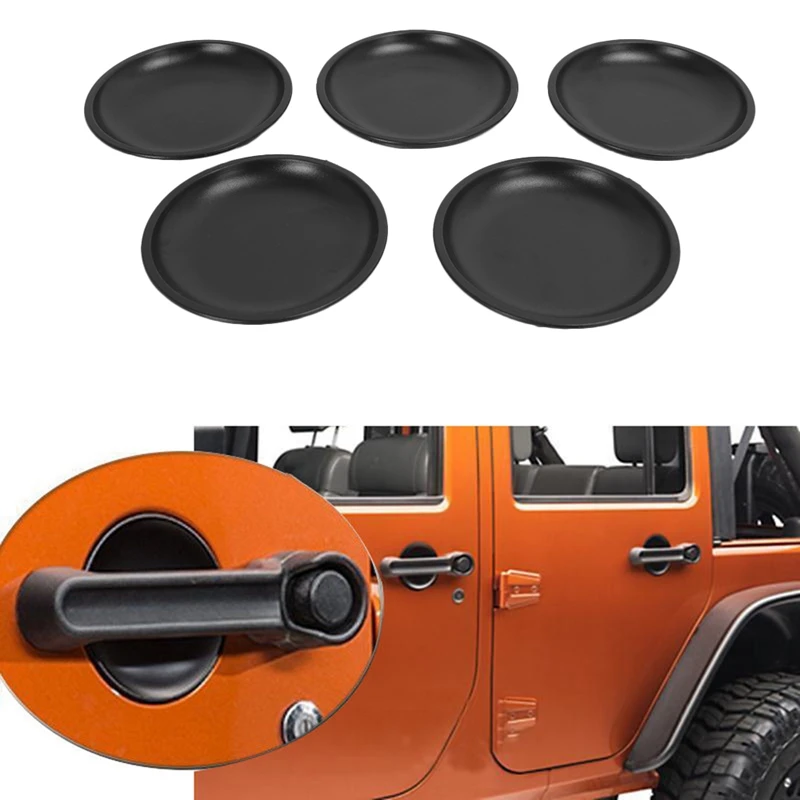 Дверная ручка для Jeep Wrangler 2007- JK 4 дверная Автомобильная наружная дверная ручка Накладка