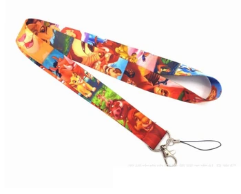 

New Lion King Neck Strap Lanyards Badge Holder Rope Pendant Key Chain Accessorie