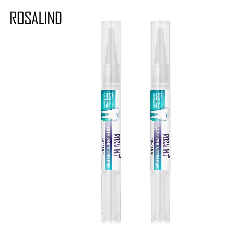 2 PCS ROSALIND популярные белые отбеливание зубов Ослепительная Ручка гель Яркий гламурный стоматологический инструмент виниры для зубов Расширенная Чистка - Цвет: 2 PCS