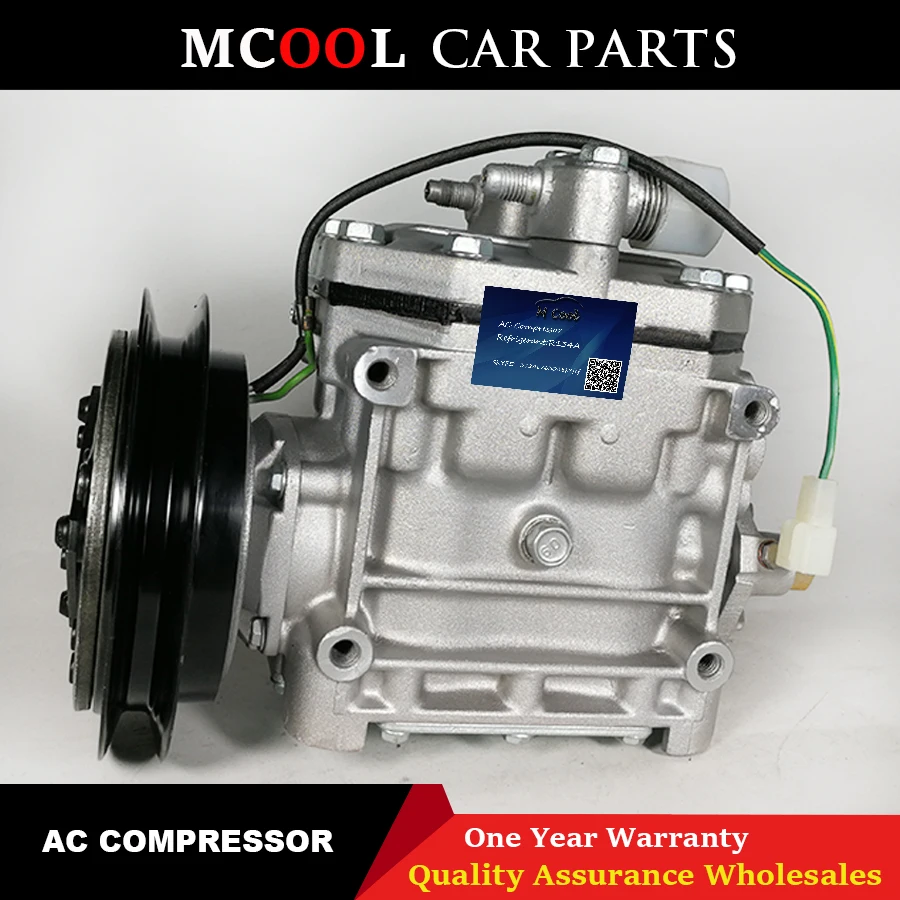 for AC Air Conditioner Compressor For Mitsubishi Fuso Fighter truck R2211L FK337D553073 ACA200A007A ME121066 24V