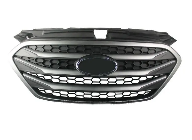 Стильный чехол для hyundai ix35 2013- высокое качество ABS передняя решетка отделка гоночные грили отделка окружающей среды аксессуары