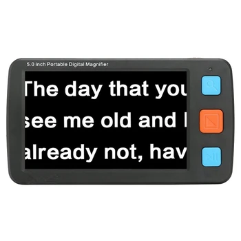 

Digital nifier Handheld Electronic Reading Aid 4X-32X 5.0 Inch Display 17 Color Modes 2500MAh Digital Video nifier