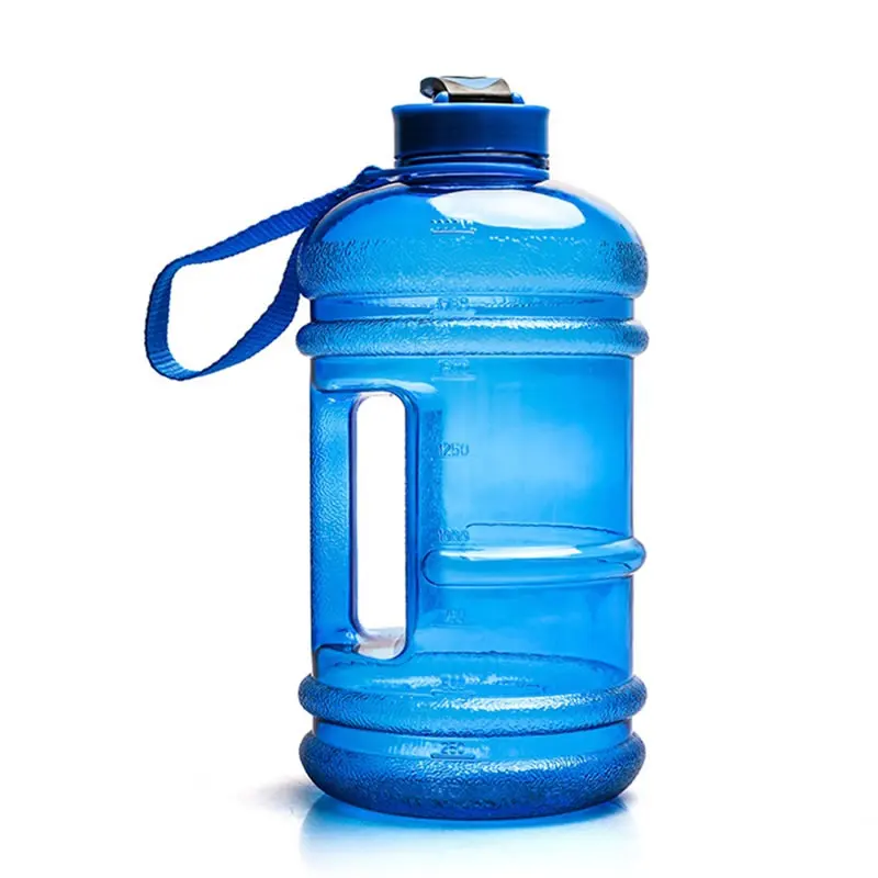 Blue Upspirit 2.2L пластик большой емкости чайник питьевой воды бутылка в форме гантели Портативный Спорт на открытом воздухе путешествия Протеин шейкер посуда для напитков - Цвет: Blue