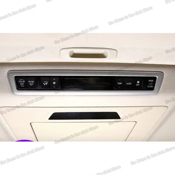 

lsrtw2017 car roof light control panel trim for toyota alphard vellfire 2015 2016 2017 2018 2019 2020 2021 30 accessories chrome