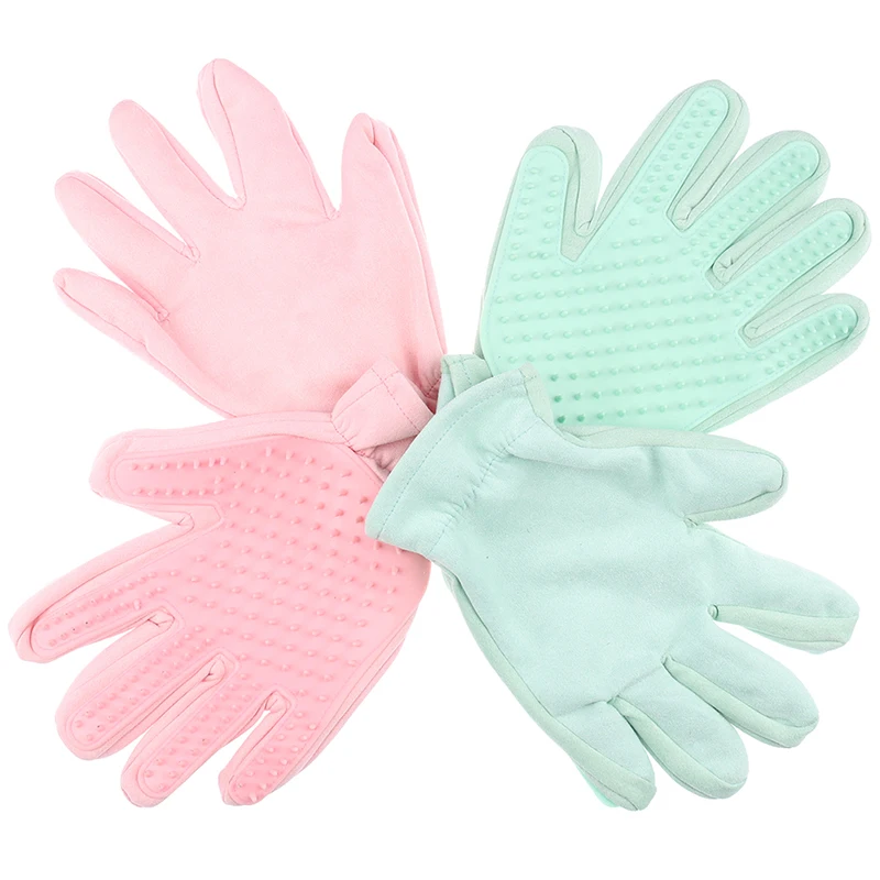 Combing Wool Bath Combs Cleaning Hair Remove Silicone Pet Brush Glove Grooming