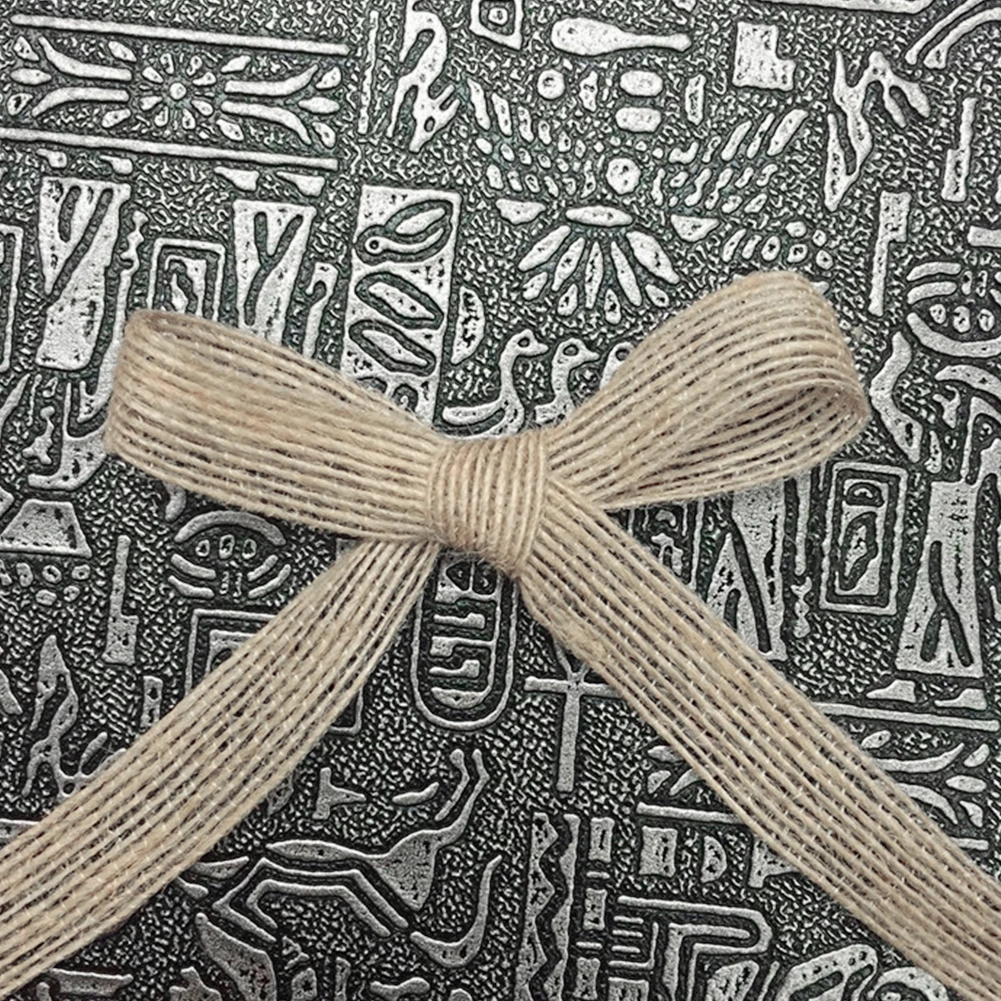 2.5 Cm For Bundling DIY Brown Ribbon Vintage For Gardening Jute Rope Natural Wide For Packing For Decorating Rustic