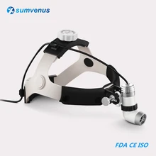 Светодиодный 3 Вт KD-202A AC/DC Стоматологический Хирургический медицинский осмотр перезаряжаемый налобный фонарь ENT Oral Cosmetic Surgery Pets