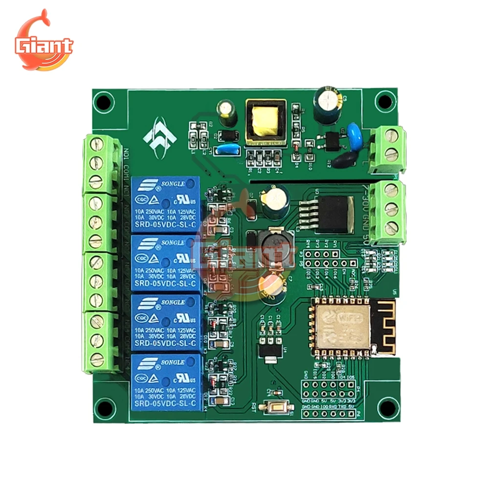 esp8266 4 canais modulo de rele wifi 01