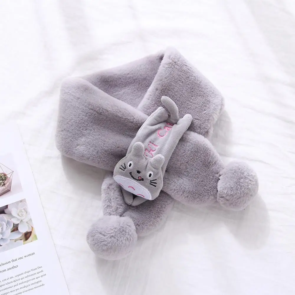 baby Новые зимние хлопковые нагрудники-шарфы с круглым вырезом для маленьких детей, детские воротники, коты, панды, лисы, медведя, акулы, шарф для мальчиков и девочек - Цвет: baby