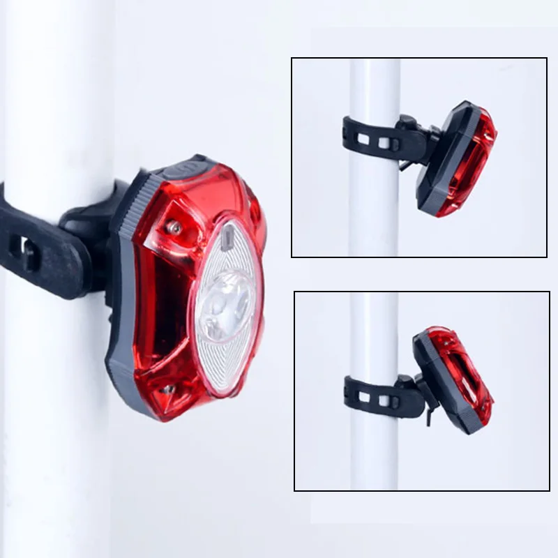 Задний светильник для велосипеда MTB велосипеда с USB зарядкой светодиодный велосипедный светильник с подсветкой задний велосипедный фонарь безопасное ночное Велосипедное снаряжение задний фонарь