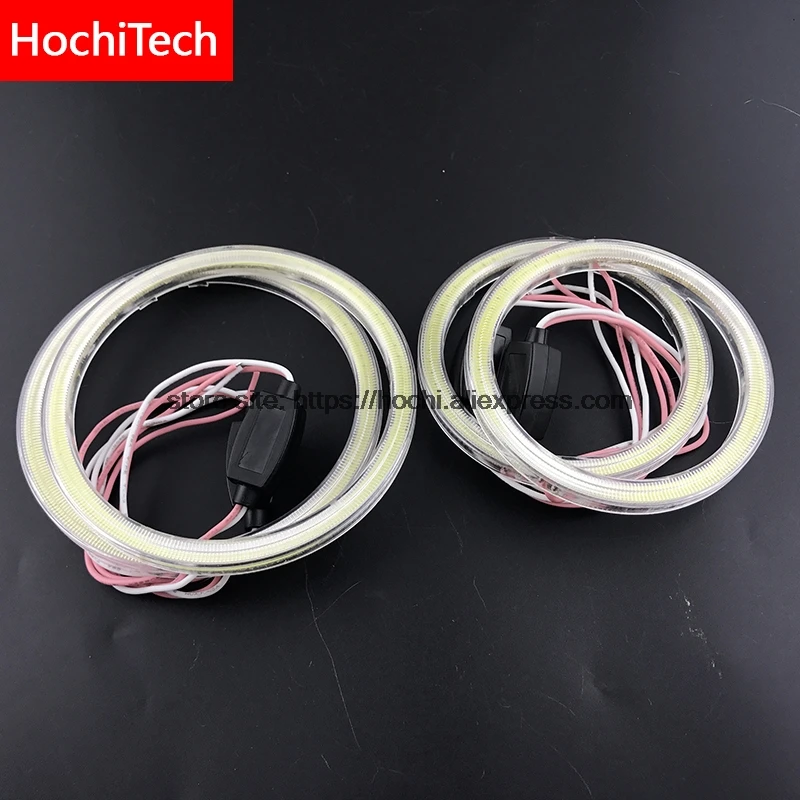 Высокое качество COB Led свет Белый Halo Cob Led angel eyes Кольцо Ошибка бесплатно для Dodge Зарядное устройство 2005 до 2010