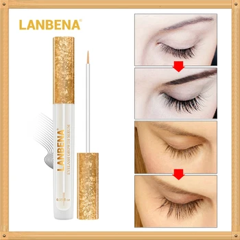 

LANBENA Eyelash Growth Eye Serum 7 Day Eyelash Enhancer Longer Fuller Thicker Lashes Eyelashes and Eyebrows Enhancer Eye Care